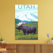 マウースとユタ キャンバスプリント (インサイチュ (リビング))