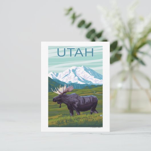 マウースとユタ ポストカード (スタンド正面)