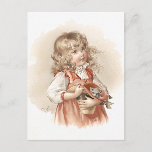 マウードハンフリーのサマーガール ポストカード (正面)