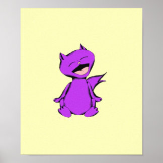 マウ猫笑いポスター ポスター