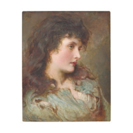 マウ(美しい女性ポートレート) メタルプリント