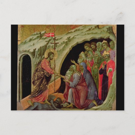 マエスタ1308年～11年、ロンボに降下 ポストカード (正面)