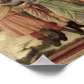 マエスタ：キリストの裏切り， 1308-11 ポスター (角)