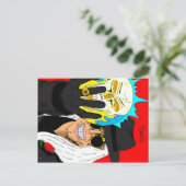 マエストロ悪党はがき ポストカード (スタンド正面)