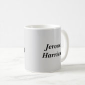 マエストロ指揮者ピアニストミュージシャン音楽テーマ コーヒーマグカップ (正面右)