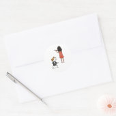 マエストロ犬 ラウンドシール (封筒)