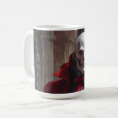 マエストロ・フィビスが時計を止める コーヒーマグカップ (正面左)