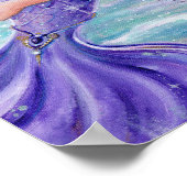 マエヴァ熱帯人魚海byルネ・ラヴォワ ポスター (角)