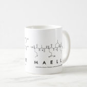 マエールペプチド名mug コーヒーマグカップ (正面右)