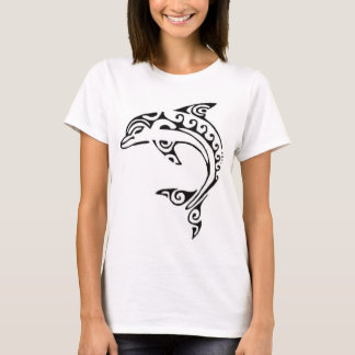 マオリのイルカ Tシャツ