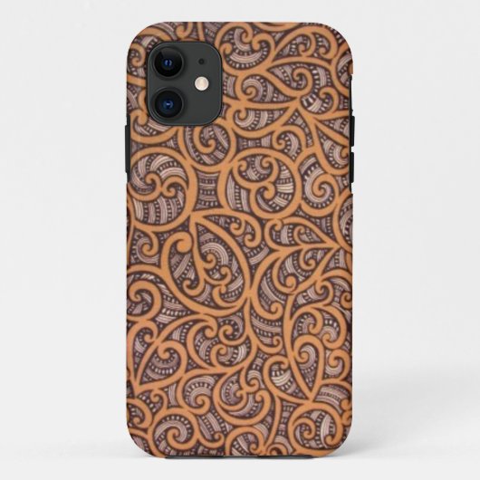 マオリのデザイン Case-Mate iPhoneケース (裏面)