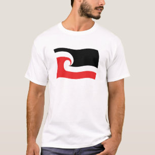 マオリの人々の旗シャツ Tシャツ