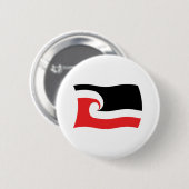 マオリの人々の旗ボタン 缶バッジ (正面&裏面)