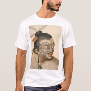 マオリの人のスケッチ、c. 1769年 tシャツ