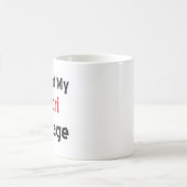 マオリの伝統柄 コーヒーマグ コーヒーマグカップ (中央)