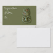 マオリのHei-Tikiの名刺 名刺 (正面/裏面)