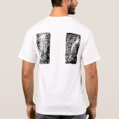 マオリのKoruおよび精神 Tシャツ (裏面)