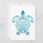 マオリタートルホヌアート部族タトゥーギフトアイディア セーブザデート (正面)