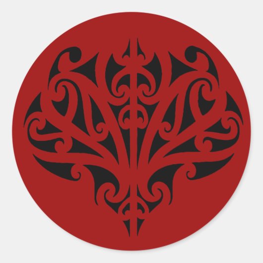 マオリデザイン ラウンドシール (正面)