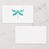 マオリトンボポリネシア部族タトゥーギフトアイディア コーリングカード (正面/裏面)