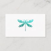 マオリトンボポリネシア部族タトゥーギフトアイディア コーリングカード (正面)