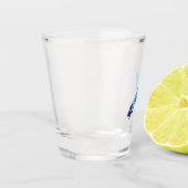 マオリニュージーランドマップトライバルタトゥーギフトアイディア ショットグラス (左)