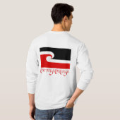 マオリ主権 Tシャツ (裏面フル)