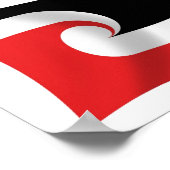 マオリ国旗のポスタープリント ポスター (角)