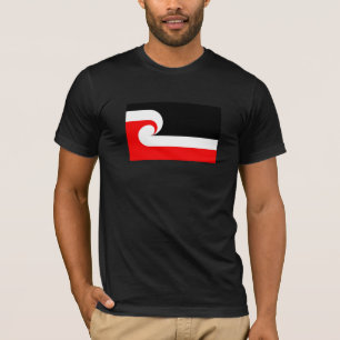 マオリ国旗のTシャツ Tシャツ