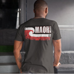 マオリ国旗ニュージーランド国旗 Tシャツ