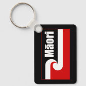 マオリ国旗、ティノ・ランガタンガ国旗、マオリ キーホルダー (正面)