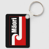 マオリ国旗、ティノ・ランガタンガ国旗、マオリ キーホルダー (裏面)