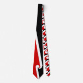 マオリ州旗、ウェーブ&ニュージーランド事業/スポーツネ ネクタイ (正面)