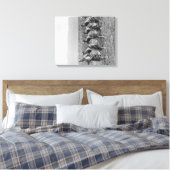 マオリ戦争舞踏写真 キャンバスプリント (インサイチュ (寝室))