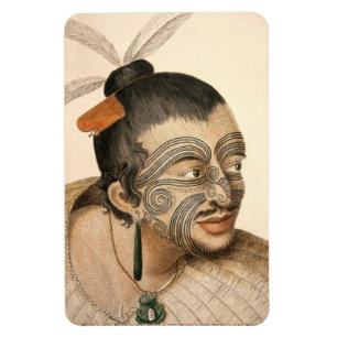 マオリ戦士 マグネット
