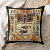 マオリ族の動物霊 クッション (ブランケット)