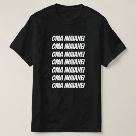 マオリ語でrun now - oma inaianei tシャツ