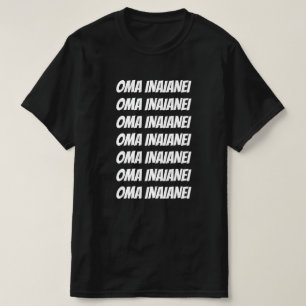 マオリ語でrun now - oma inaianei tシャツ