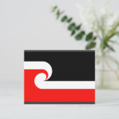 マオリ語（ニュージーランド） ポストカード (スタンド正面)