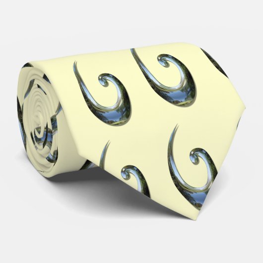 マオリ釣り針 – クロム ネクタイ (ロール)