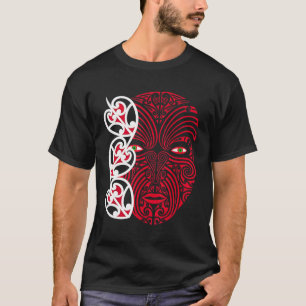 マオリ顔 Tシャツ