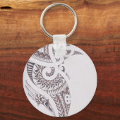 マオリ高級デザイナー キーホルダー (正面)