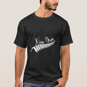 マオリ・キアオラシルバーファーントバルタトゥーニュージーラン Tシャツ