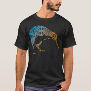 マオリ・キウイ族トライバルアボリジニアニュージーランドバード1 Tシャツ