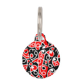 マオリ・コワワイトライバルニュージーランド ペット　ネームタグ