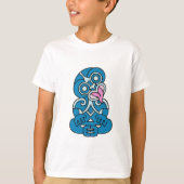 マオリ・ヘイ・チキ Tシャツ (正面)