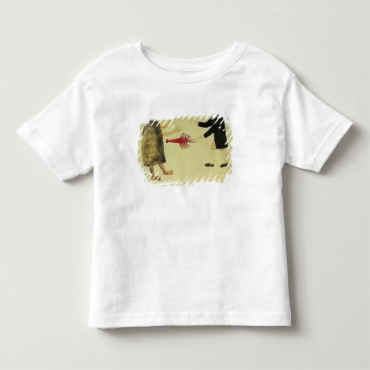 マオリcrayfishを交易します トドラーTシャツ (正面)