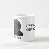 マオリpicは苦痛で、持って来ます! 、前に… -カスタマイズ コーヒーマグカップ (中央)