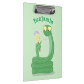 マカおもしろいカ漫画の緑のヘビ クリップボード (右)