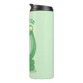 マカおもしろいカ漫画の緑のヘビ タンブラー (回転右)